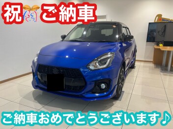スイフトスポーツファイナルエディションご納車です♪